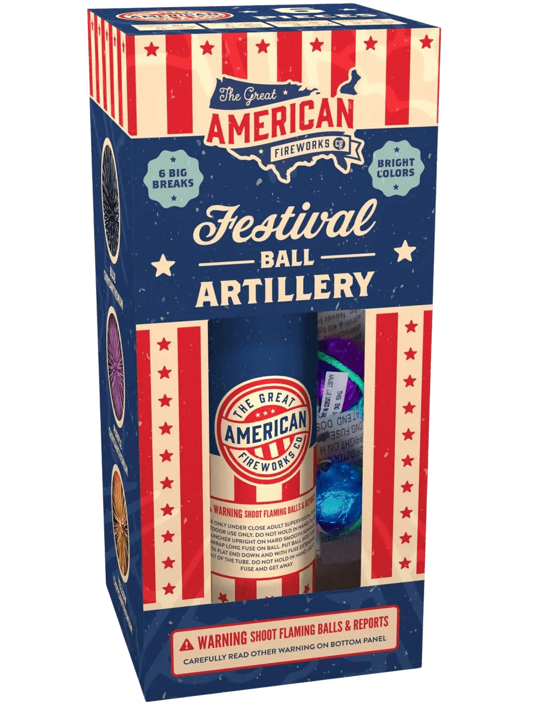 Festival ball firework